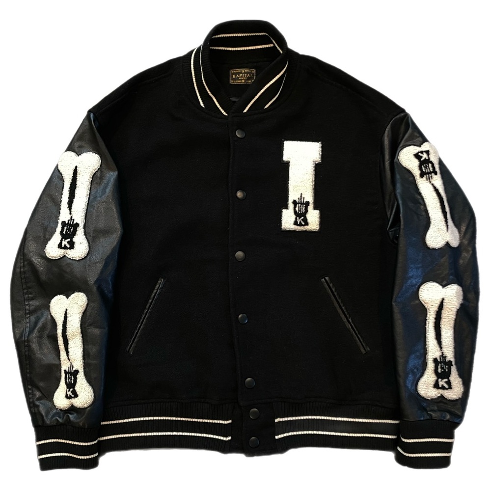 KAPITAL 40S WOOL I-FIVE VARSITY JACKET